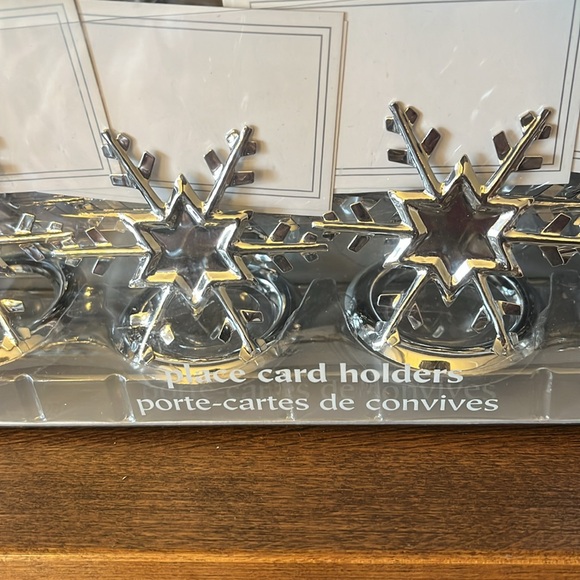 Pier 1 Place Card Holders set of 6 in box - Picture 2 of 4